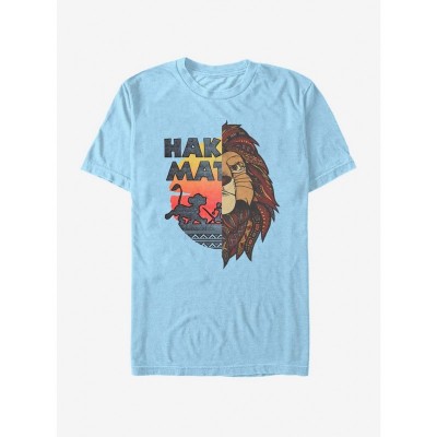 Disney Lion King Scar T-Shirt for Men - Blue