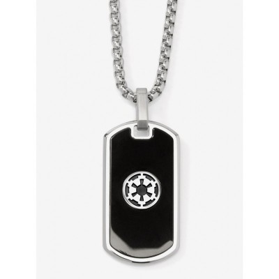 Star Wars Empire or Rebel Reversible Sterling Silver Necklace