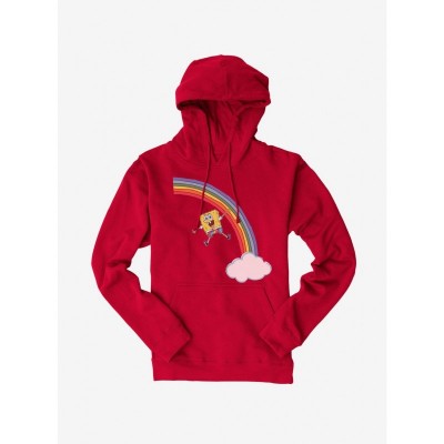 SpongeBob SquarePants Rainbow Cloud Unisex Hoodie