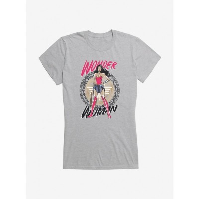 Wonder Woman DC Comics T-Shirt for Girls in Lightweight Cotton