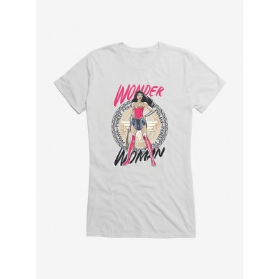 Wonder Woman DC Comics T-Shirt for Girls in Lightweight Cotton