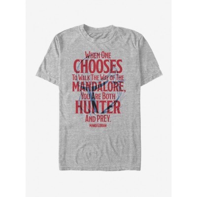 Mandalorian Mandalore Grey T-Shirt for Men