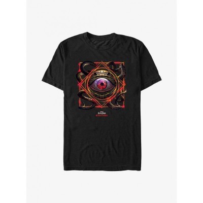 Marvel Multiverse Madness Doctor Strange Eyeball Spell T-Shirt - Men's Unisex Black