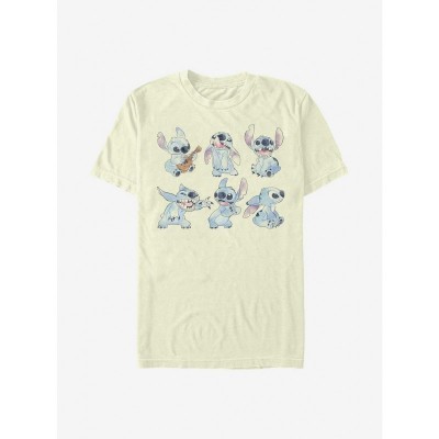 Disney Lilo & Stitch Watercolor Men's T-Shirt