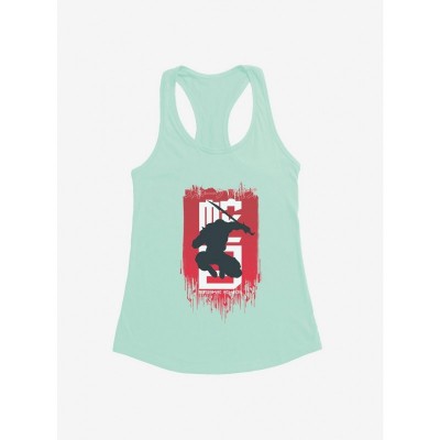 G.I. Joe Snake Eyes Action Silhouette Junior Girls Tank