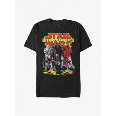 Star Wars: The Last Jedi Good vs Evil Black T-Shirt for Men