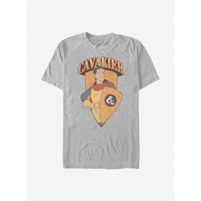 Dungeons & Dragons Cavalier Shield Unisex T-Shirt - Silver