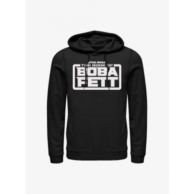 Star Wars Basic Logo Hoodie - Men's Black Boba Fett Edition