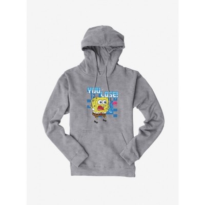 SpongeBob SquarePants Men's Unisex Hoodie - You Lose Design