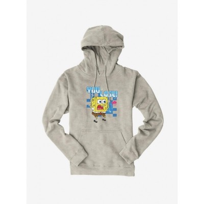 SpongeBob SquarePants Men's Unisex Hoodie - You Lose Design