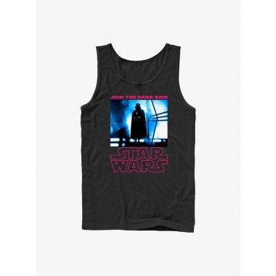 Star Wars Iconic Join Me Cotton Tank Top - Men's Black
