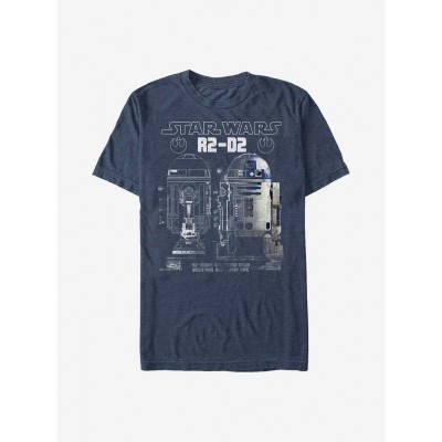 Star Wars Astro Mecha Unisex T-Shirt - Blue