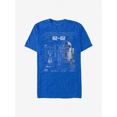 Star Wars Astro Mecha Unisex T-Shirt - Blue