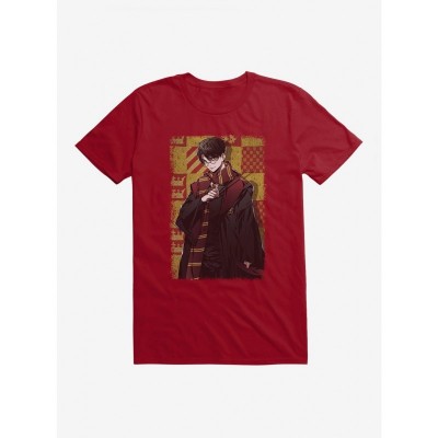 Harry Potter Anime-Inspired Unisex Cotton T-Shirt