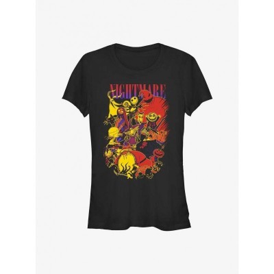Disney The Nightmare Before Christmas Lightweight T-Shirt for Girls - Junior Sizes