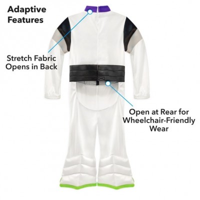 Adaptive Buzz Lightyear Costume for Kids – Toy Story Costume with Easy Access Features