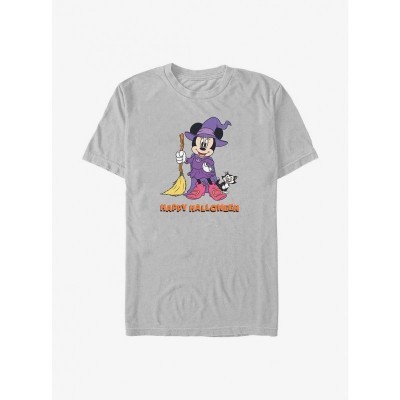 Disney Minnie Mouse Halloween Witch T-Shirt - Silver for Men