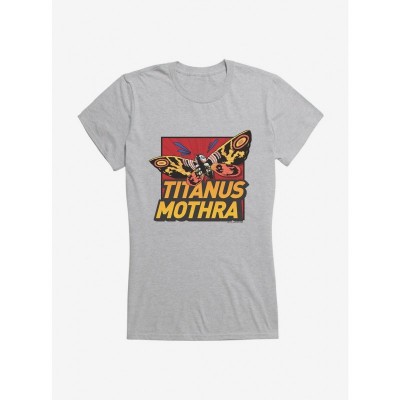 Godzilla Titanus Mothra Junior Girls Lightweight T-Shirt