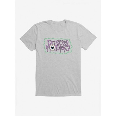 Depressed Monsters Eyeball Graphic Tee by Ryan Brunty - Men's Lightweight Cotton
