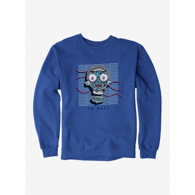 Rick And Morty Aw Geez Men's Heavyweight Fleece Sweatshirt