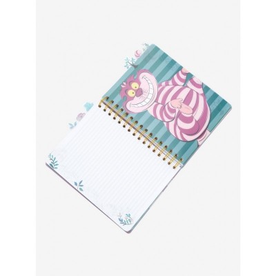 Disney Cheshire Cat Tabbed Journal for Wonderland Adventures