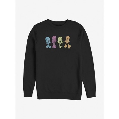 Bratz Stylish Crew Sweatshirt for Men - Black