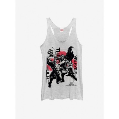 Marvel Girls Thor Ragnarok Trio Grayscale Tank