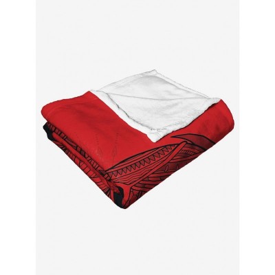 Marvel Deadpool Flourishing Silk Touch Throw Blanket