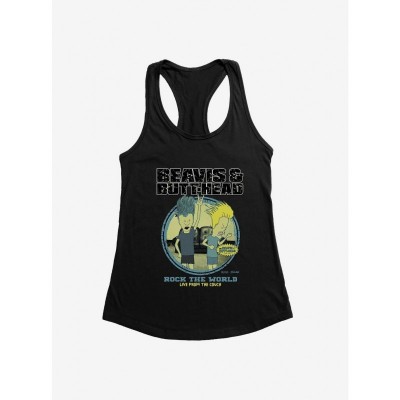 Beavis And Butthead Rock Girls Lightweight Tank Top