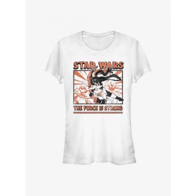 Star Wars Visions T-Shirt - Lop Girls White Tee
