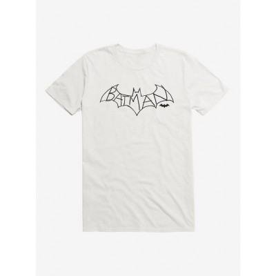 Batman DC Comics Minimalist Logo T-Shirt for Men