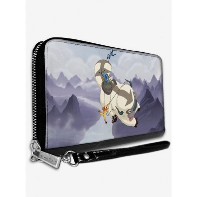 Avatar Last Airbender Appa Vegan Leather Zip-Around Wallet