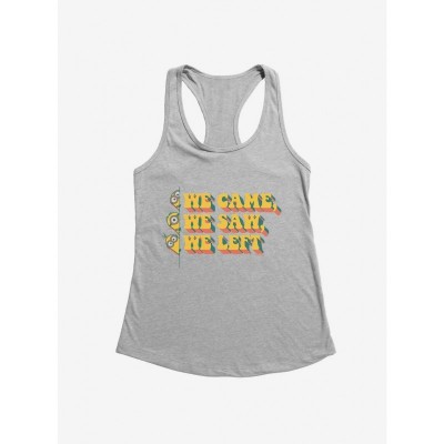 Minions Groovy Peekaboo Girls Tank Top - Grey