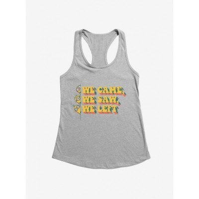 Minions Groovy Peekaboo Girls Tank Top - Grey