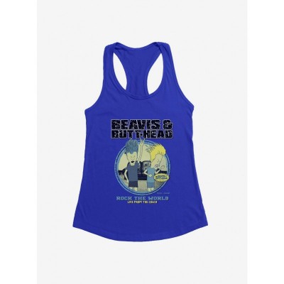 Beavis And Butthead Rock Girls Lightweight Tank Top