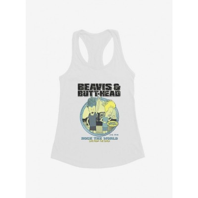 Beavis And Butthead Rock Girls Lightweight Tank Top