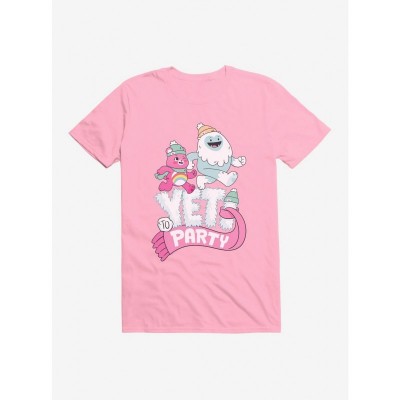 Care Bears Yeti Party Men's Lightweight Cotton T-Shirt