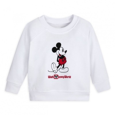 Mickey Mouse Vintage Pullover Sweatshirt for Baby - Walt Disney World - White