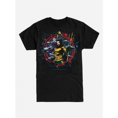 Aquaman vs Villains Men's Lightweight T-Shirt