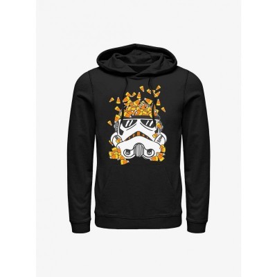 Star Wars Black Storm Trooper Hoodie for Men - Comfortable Cotton Blend