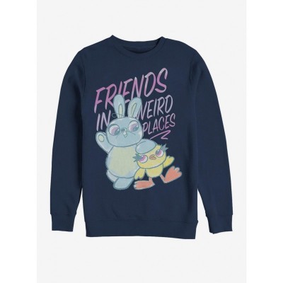 Disney Pixar Toy Story 4 Unisex Navy Sweatshirt with Bunny & Ducky