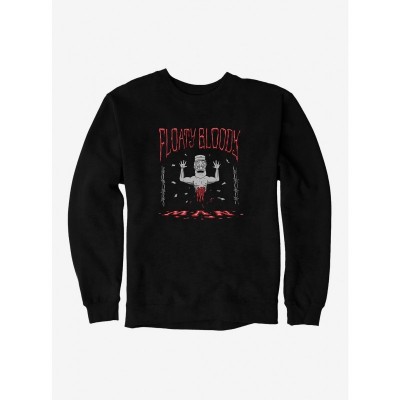 Rick And Morty Bloody Man Floaty Unisex Sweatshirt