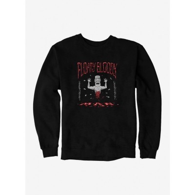 Rick And Morty Bloody Man Floaty Unisex Sweatshirt