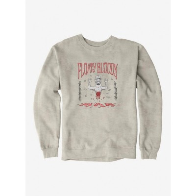 Rick And Morty Bloody Man Floaty Unisex Sweatshirt