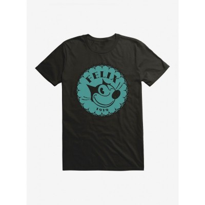 Felix Cat Logo Lightweight Cotton T-Shirt for Men