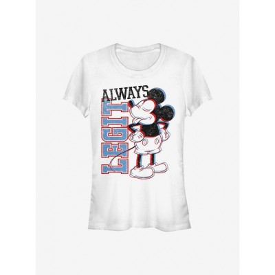 Disney Girls Mickey Mouse Legit Mick T-Shirt - White