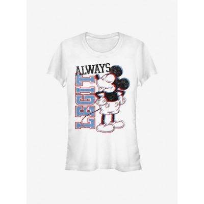 Disney Girls Mickey Mouse Legit Mick T-Shirt - White
