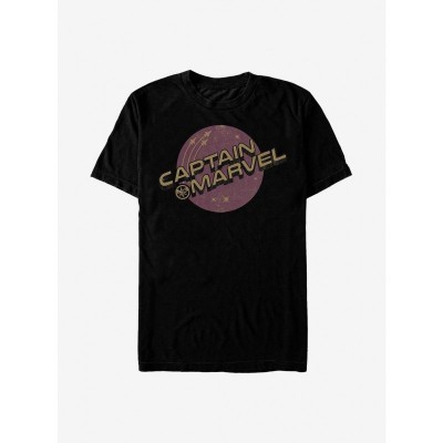 Marvel Captain Marvel Universe T-Shirt - Black for Men