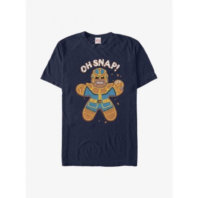 Marvel Blue Titan Gingerbread T-Shirt for Men