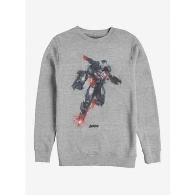 Marvel Avengers: Endgame War Machine Heathered Grey Sweatshirt for Men
